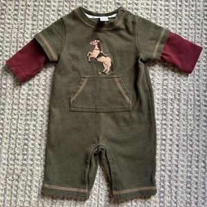 Janie and Jack One Piece Infant Romper Size 0-3 Months